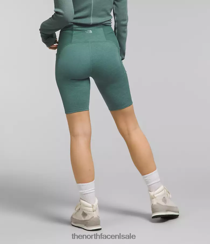 vrouwen dune sky 9\\ panty korte broek The North Face P464ZN812 kleding donkere salie heide